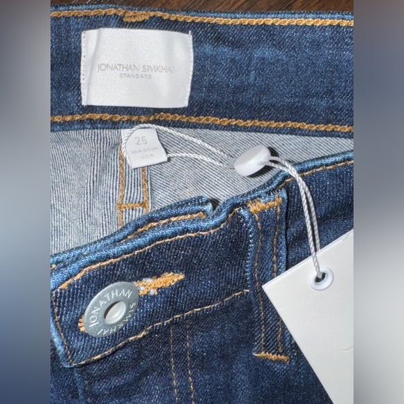 👖NWT! Jonathan Simkhai River High Rise Straight Jean - Picture 9 of 15